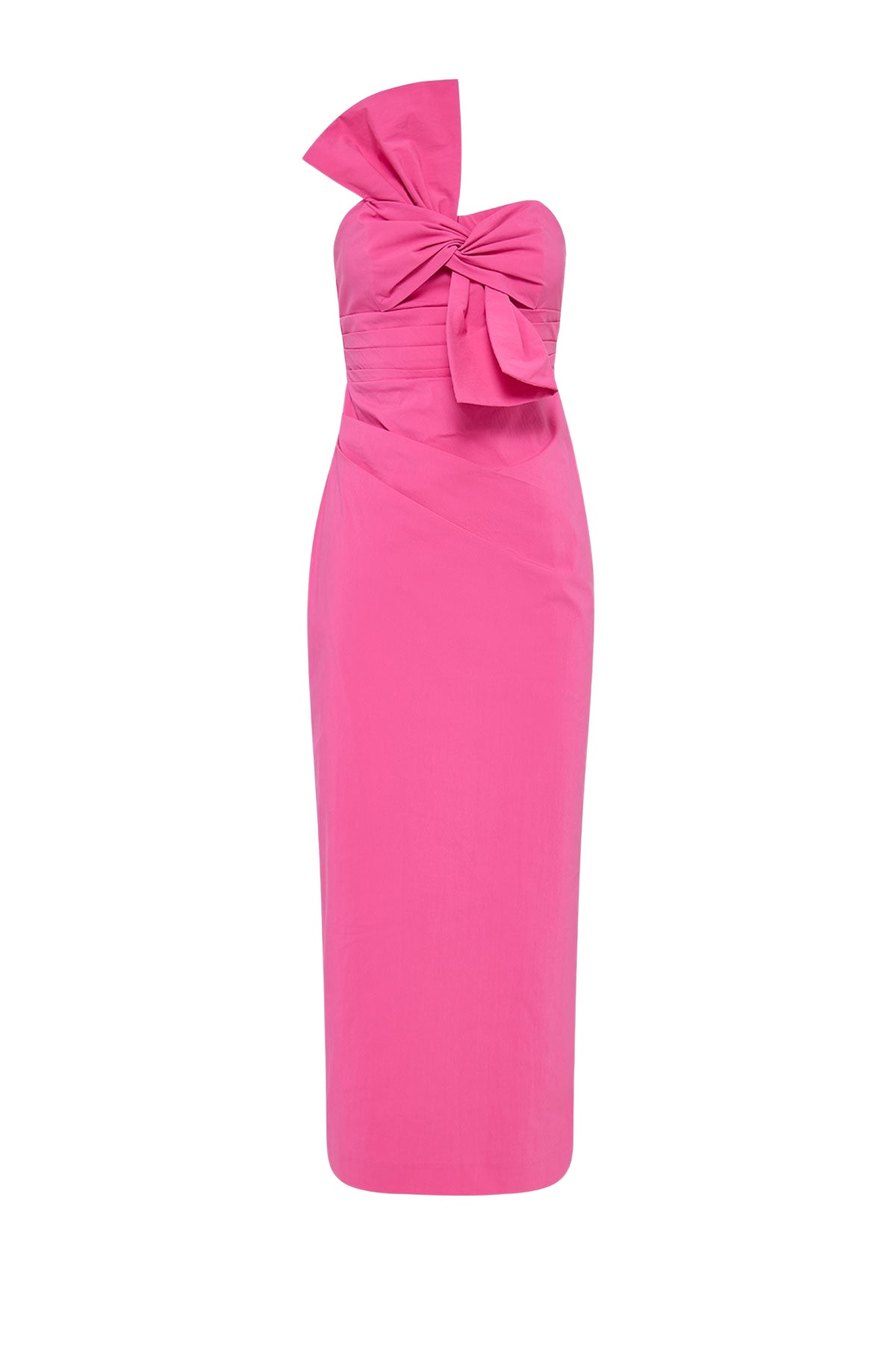 Shona Joy Campbell Knot Midi Dress