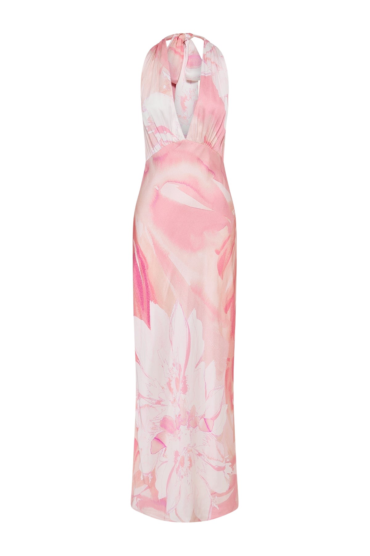 Shona Joy Roberts Halter Neck Maxi Dress