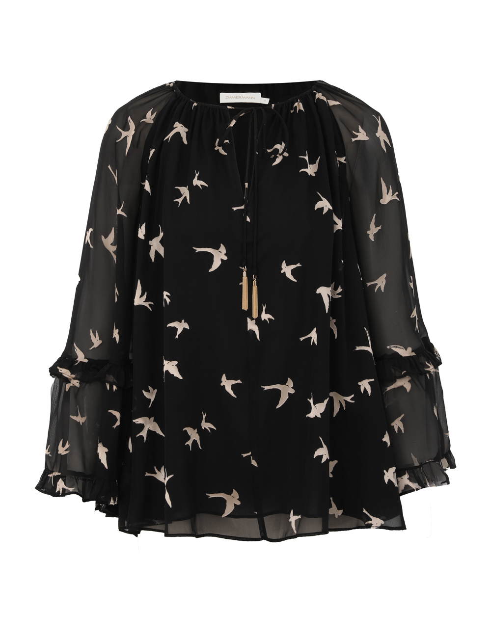Zimmermann Burnout Blouse