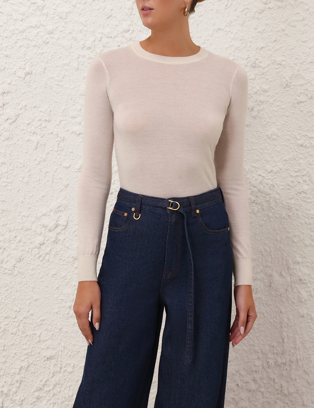 Zimmermann Classic Crew Neck Sweater