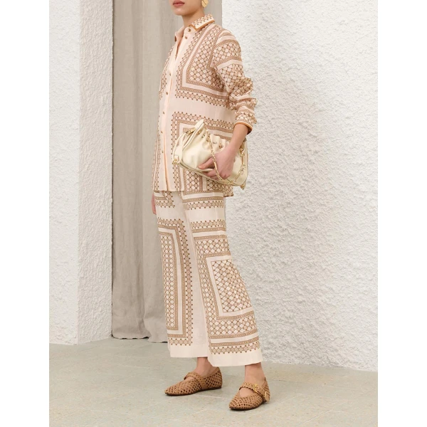 Elevate your elegance in this Zimmermann Pants   from the 2025 resort wear edit