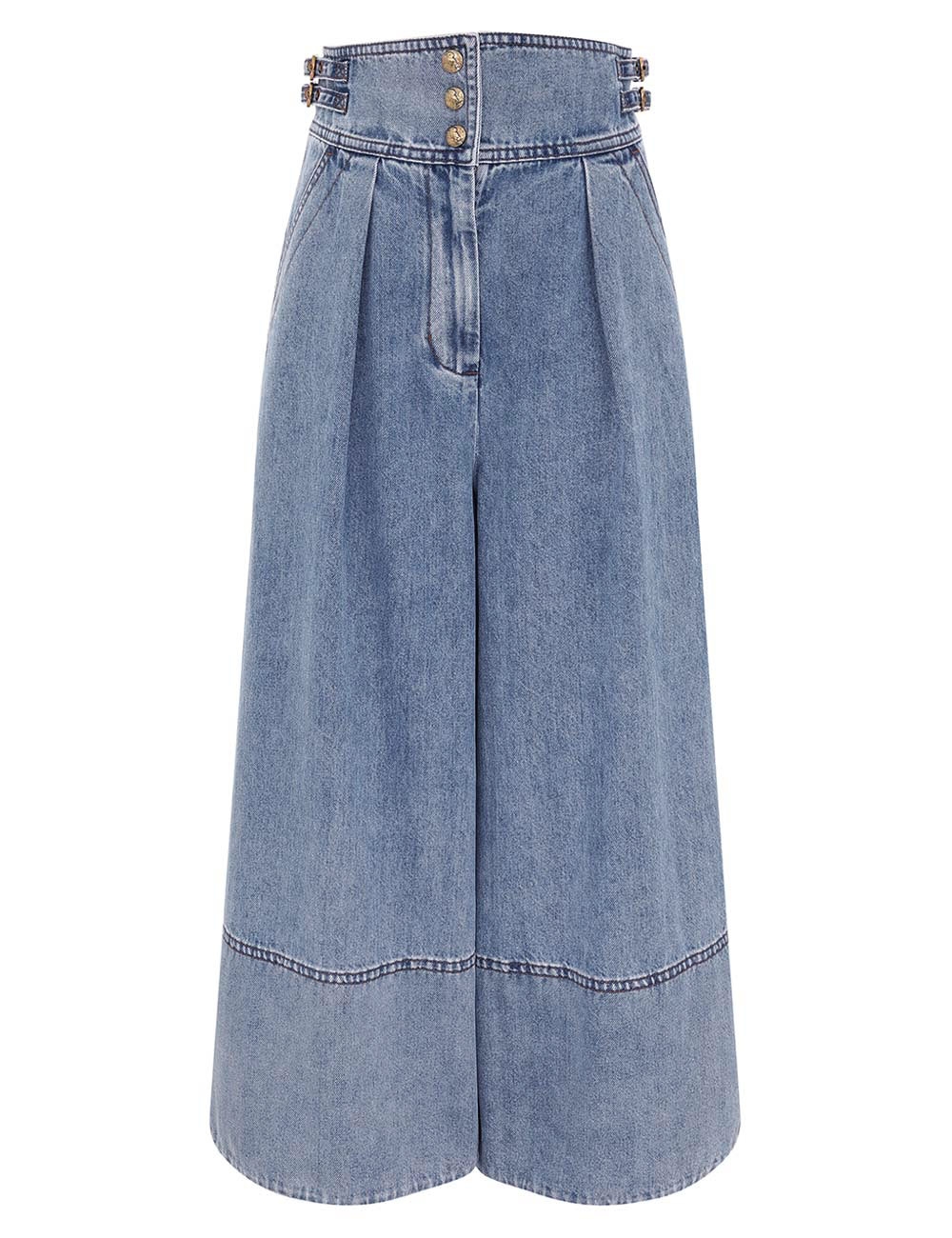 Zimmermann Denim Culotte