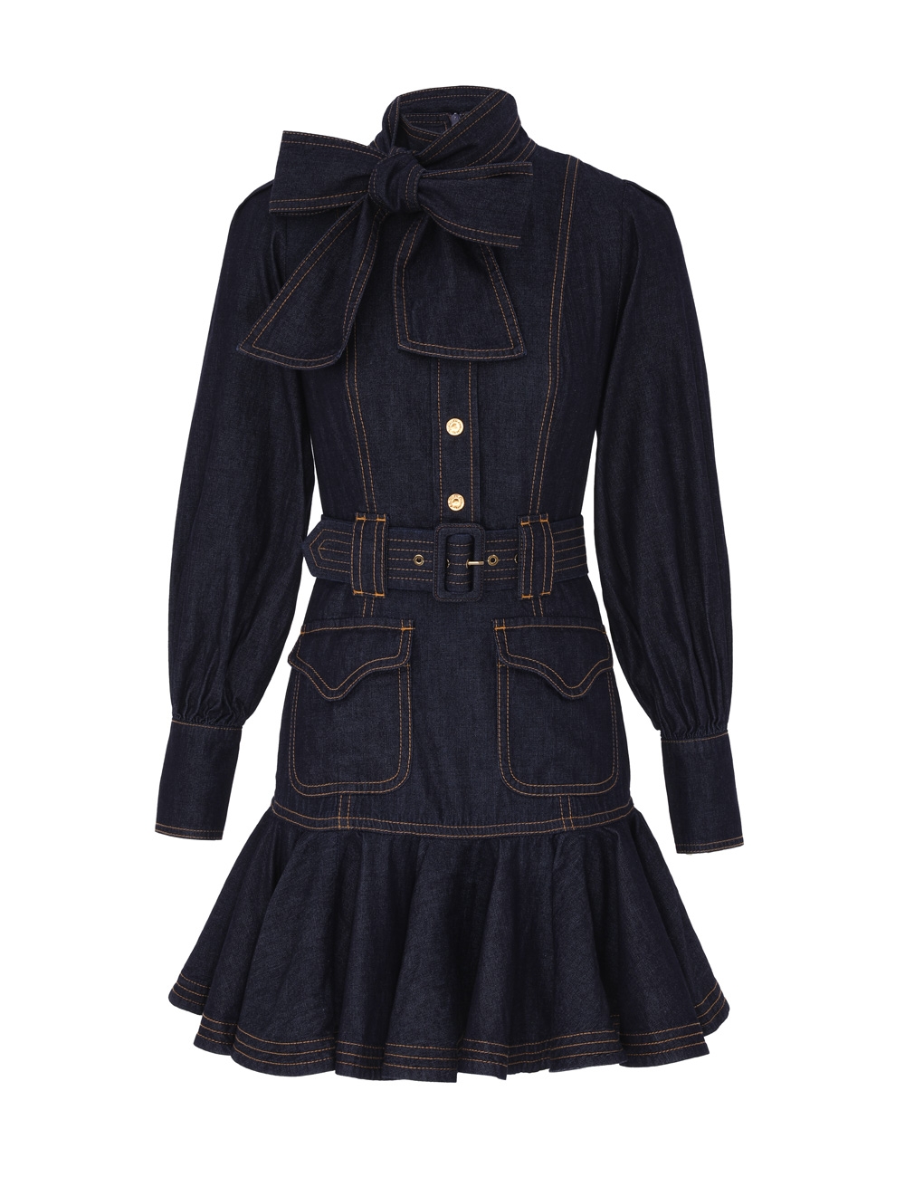 Zimmermann Denim Flip Dress