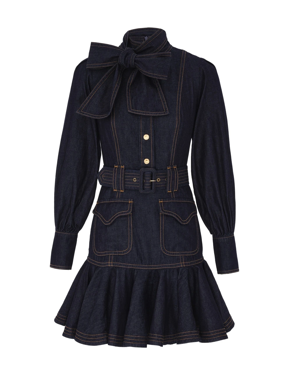 Zimmermann Denim Flip Dress | Ready to Wear 2025 Collection Luxury Shoes Elevate your elegance in this Zimmermann Dresses from the 2025 resort wear edit