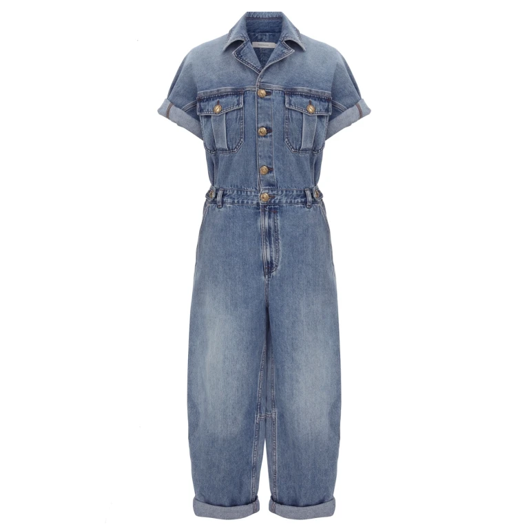 Elevate your elegance in this Zimmermann Jumpsuit   from the 2025 resort wear edit
