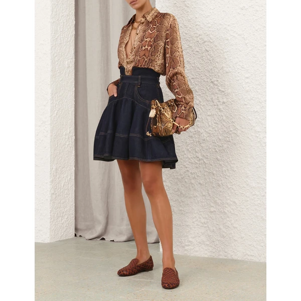 Elevate your elegance in this Zimmermann Skirts   from the 2025 resort wear edit