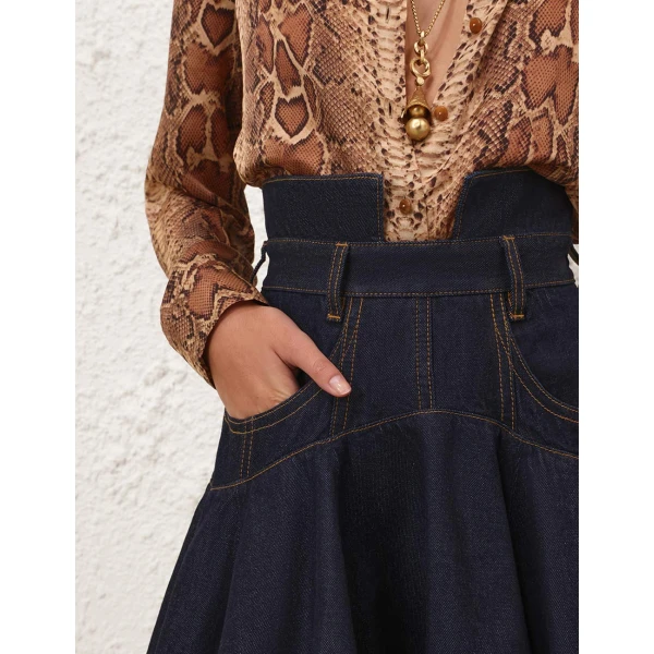 Elevate your elegance in this Zimmermann Skirts   from the 2025 resort wear edit