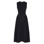 Zimmermann Denim Panelled Midi Dress | Ready to Wear 2025 Collection Luxury Shoes Elevate your elegance in this Zimmermann Dresses from the 2025 resort wear edit