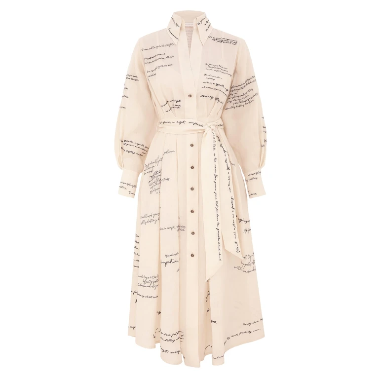 Elevate your elegance in this Zimmermann    from the 2025 resort wear edit
