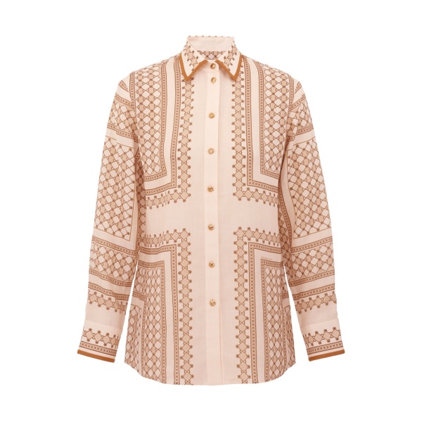 Elevate your elegance in this Zimmermann Tops   from the 2025 resort wear edit