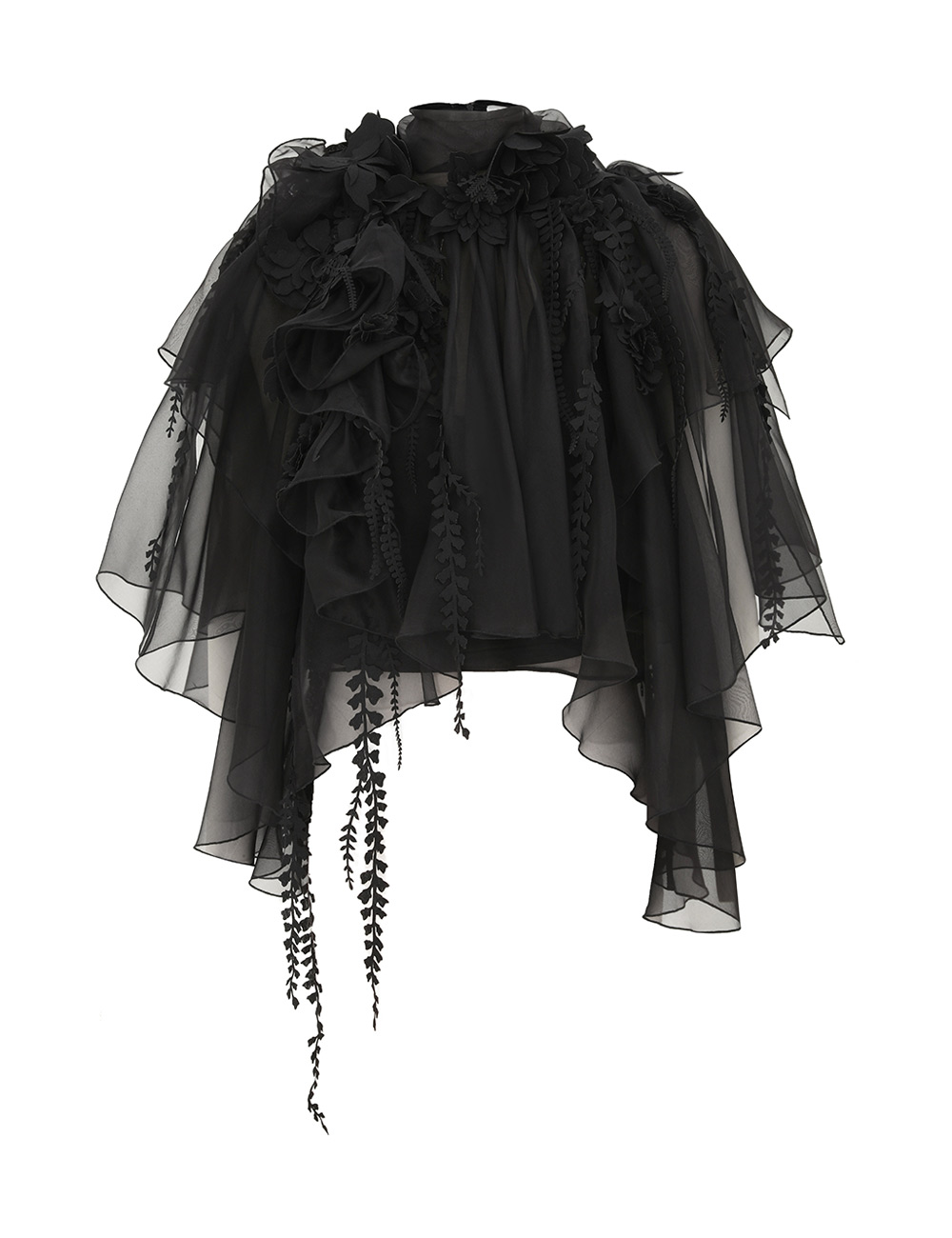 Zimmermann Hypnotic Applique Cascade Top