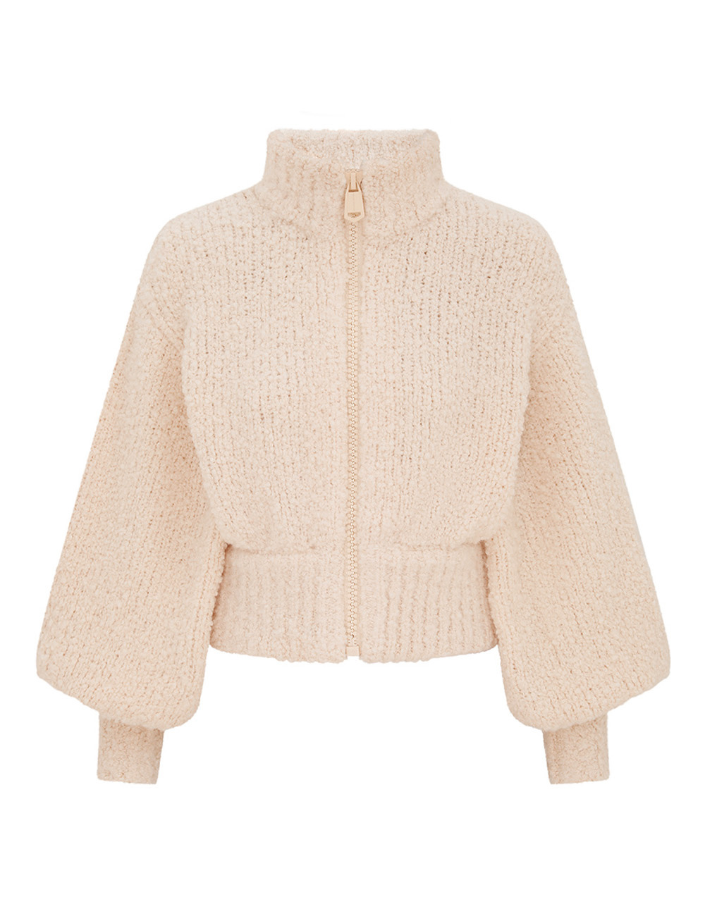 Zimmermann Hypnotic Boucle Knit Bomber