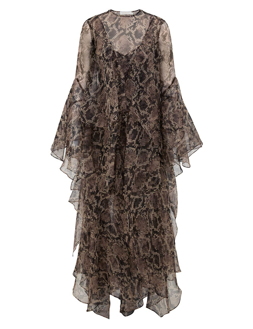 Zimmermann Hypnotic Cascading Maxi Dress