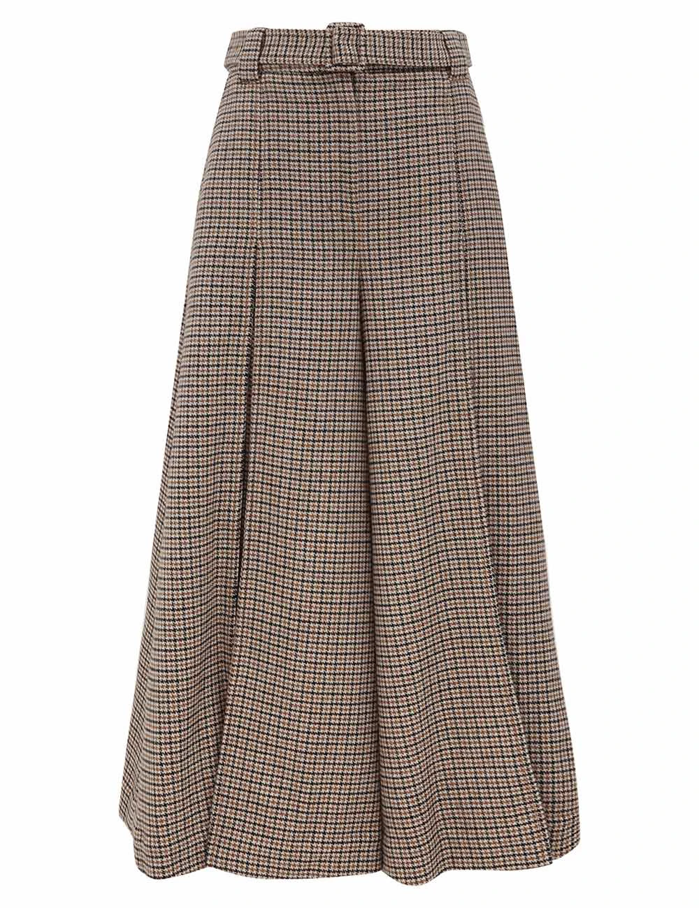 Zimmermann Hypnotic Check Wool Culotte | Ready to Wear 2025 Collection Luxury Shoes Elevate your elegance in this Zimmermann Pants from the 2025 resort wear edit