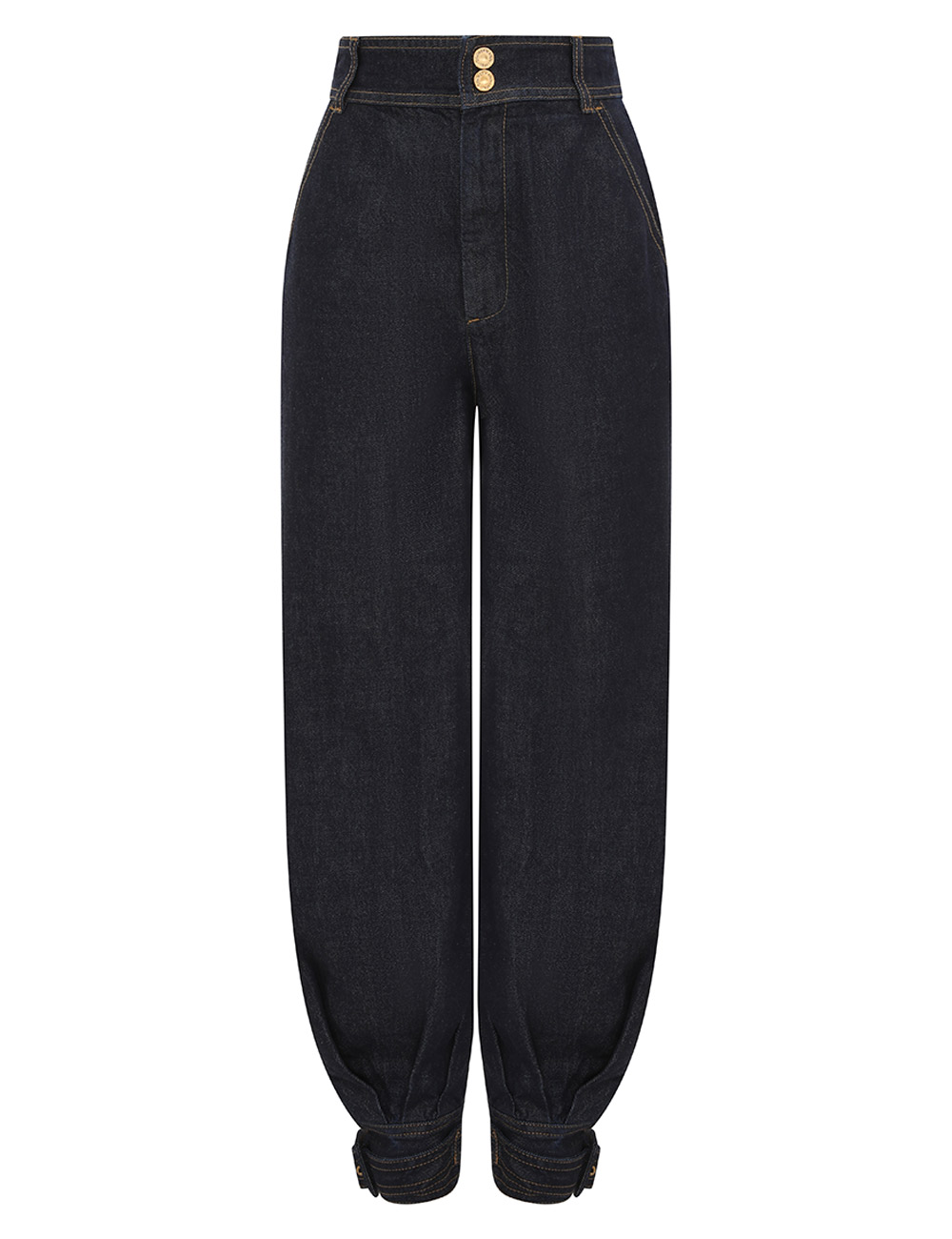 Zimmermann Hypnotic Denim Harem Pant