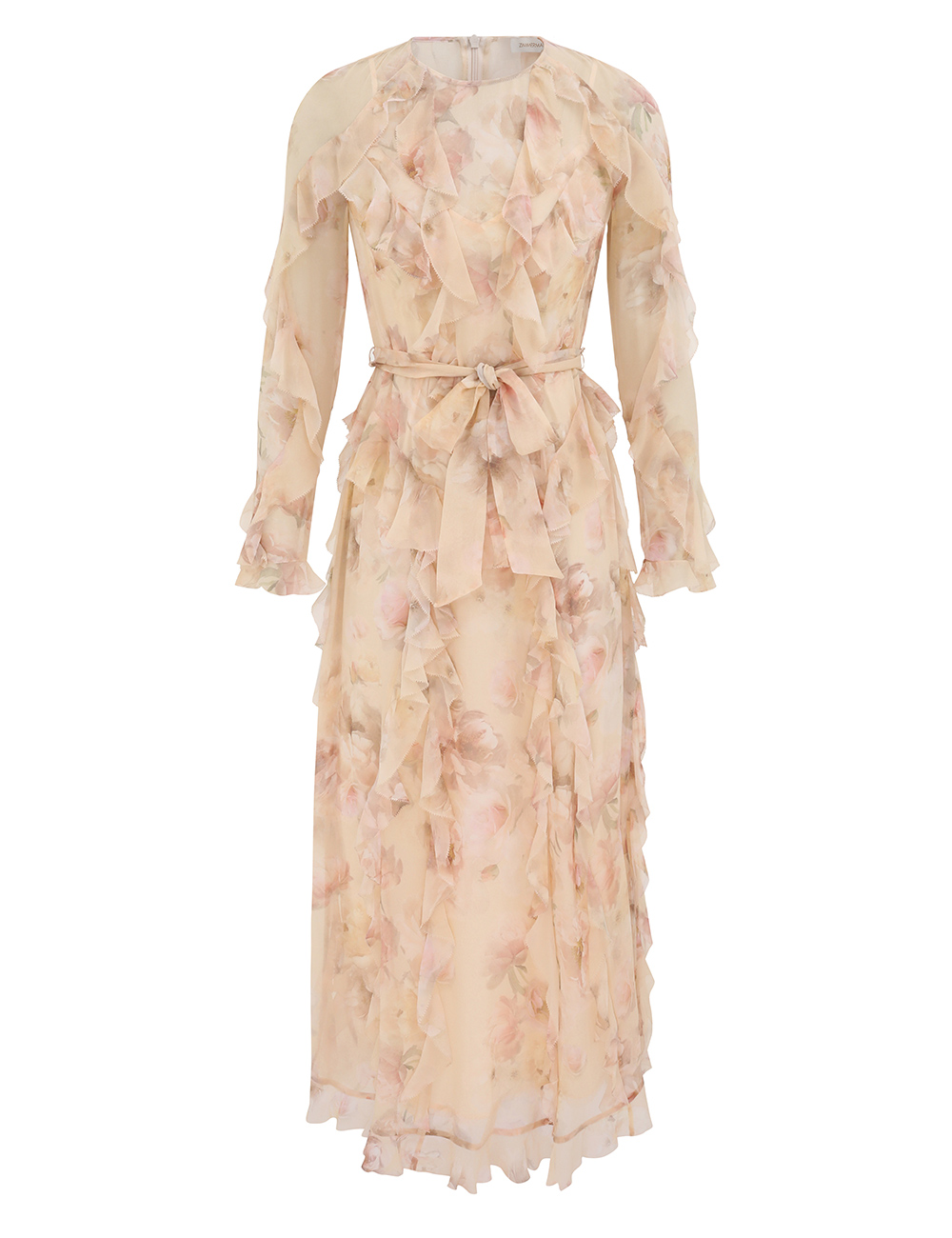 Zimmermann Hypnotic Frill Maxi Dress