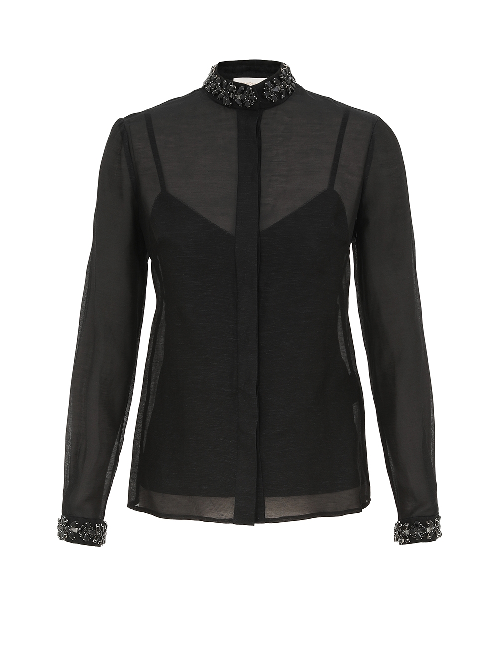 Zimmermann Hypnotic Jewelled Body Shirt
