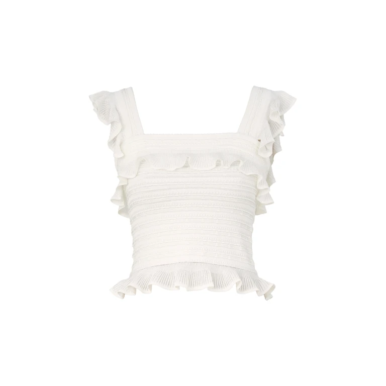 Elevate your elegance in this Zimmermann Tops   from the 2025 resort wear edit