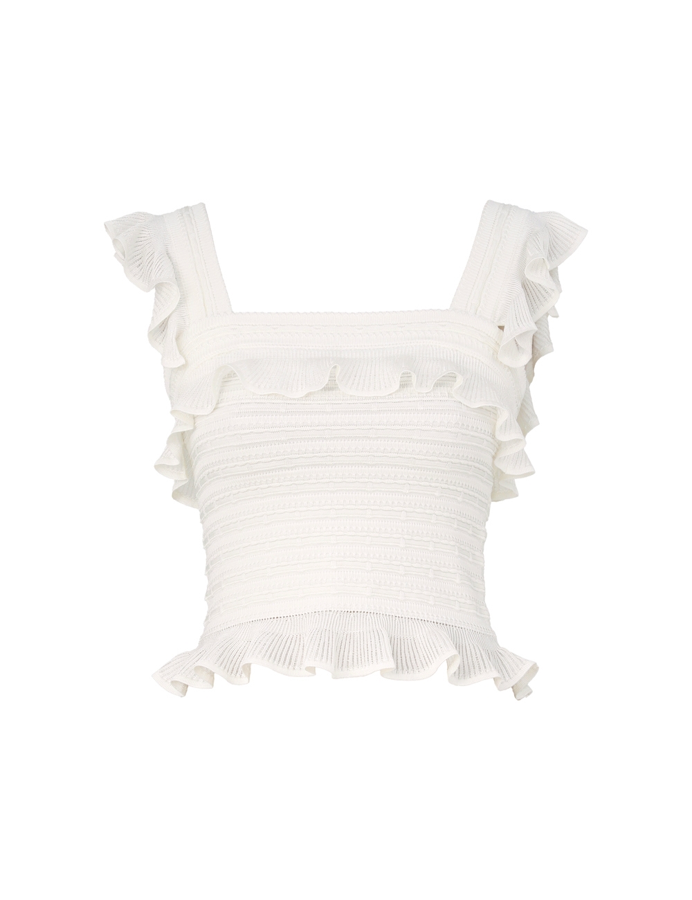 Zimmermann Hypnotic Lace Frill Cami