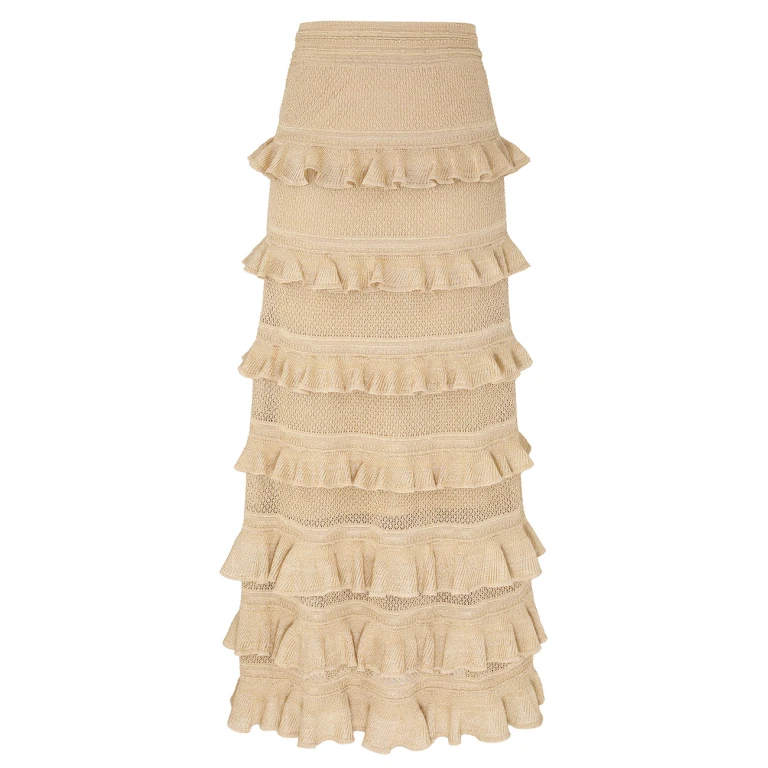 Elevate your elegance in this Zimmermann Skirts   from the 2025 resort wear edit