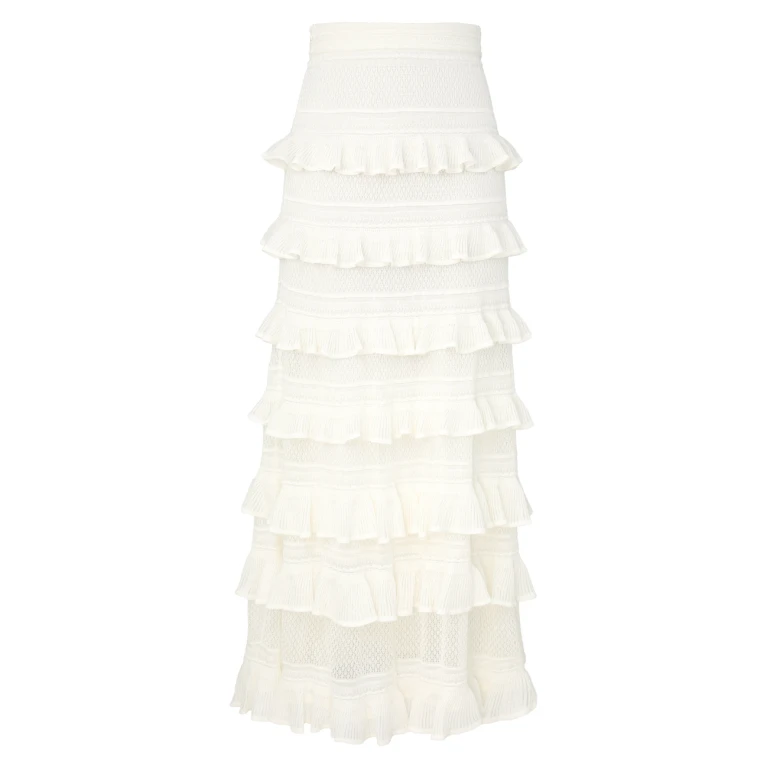 Elevate your elegance in this Zimmermann Skirts   from the 2025 resort wear edit