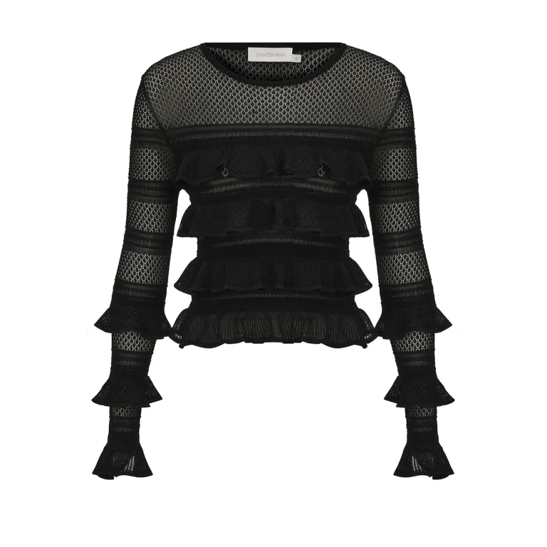 Elevate your elegance in this Zimmermann Tops   from the 2025 resort wear edit
