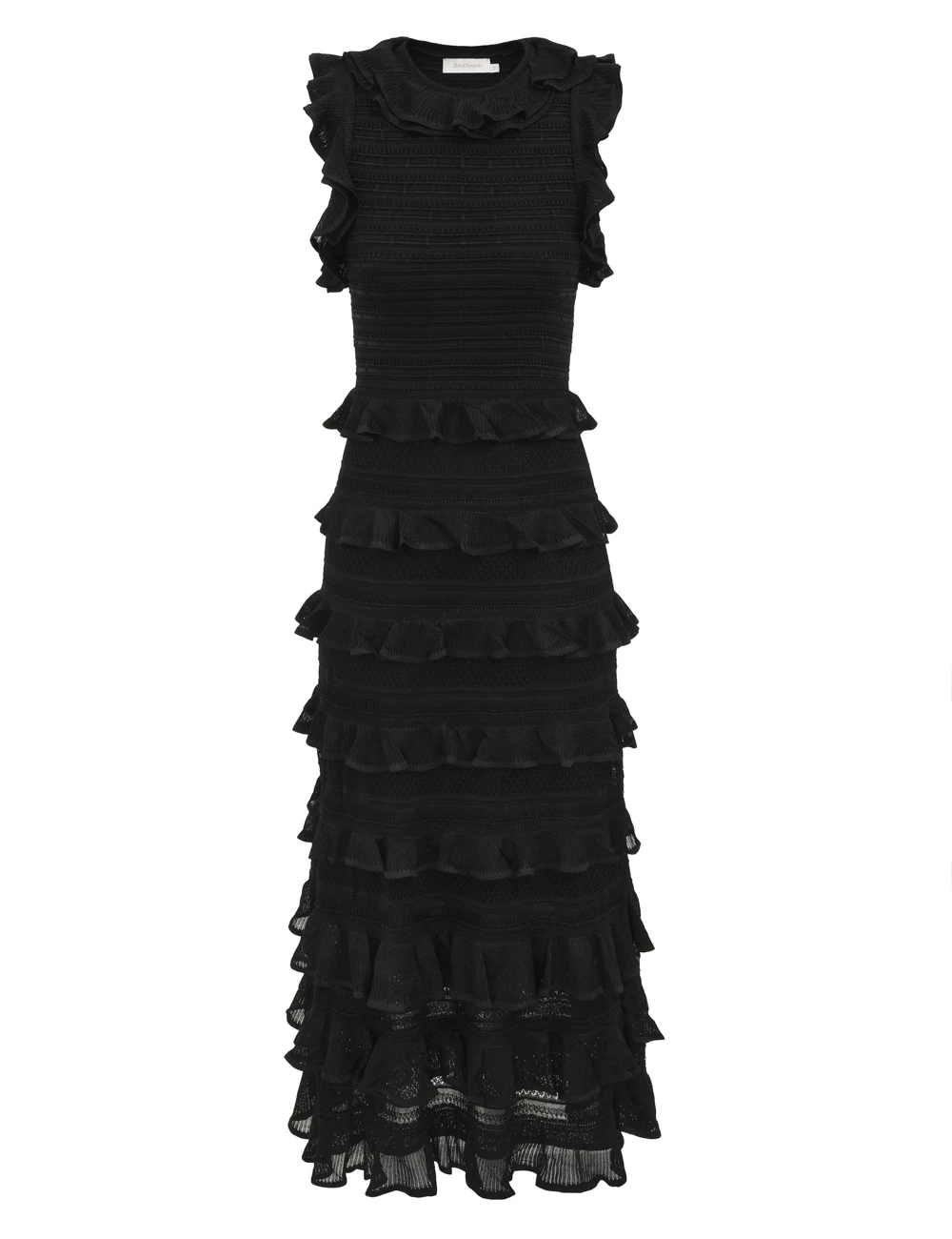Zimmermann Hypnotic Lace Knit Racer Dress | Ready to Wear 2025 Collection Luxury Shoes Elevate your elegance in this Zimmermann Dresses from the 2025 resort wear edit
