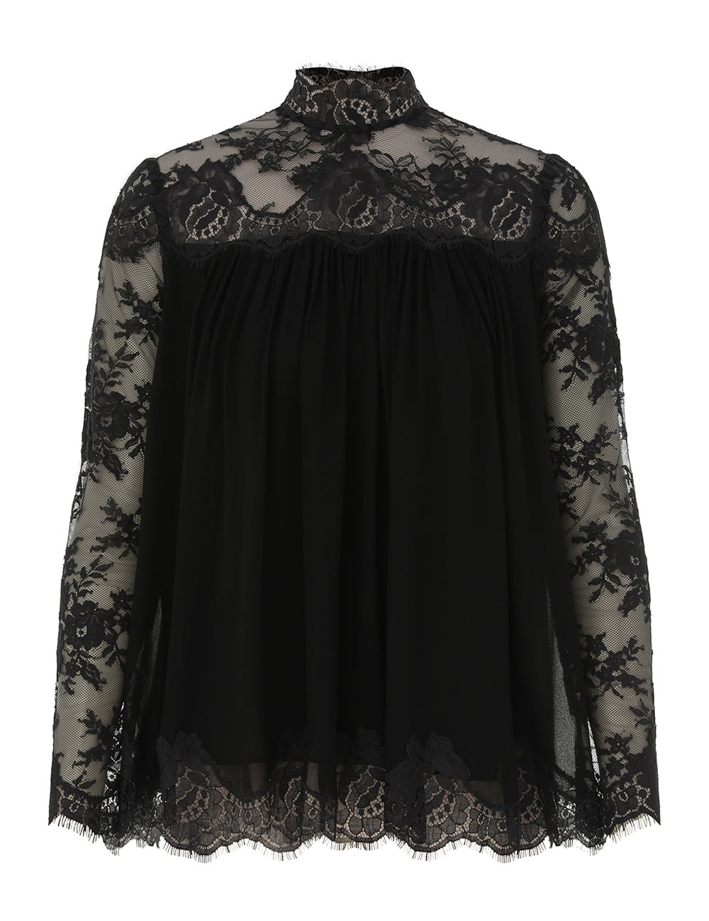 Zimmermann Hypnotic Lace Yoke Top