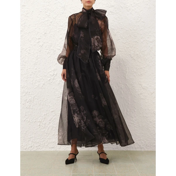 Zimmermann Hypnotic Maxi Skirt, view 2