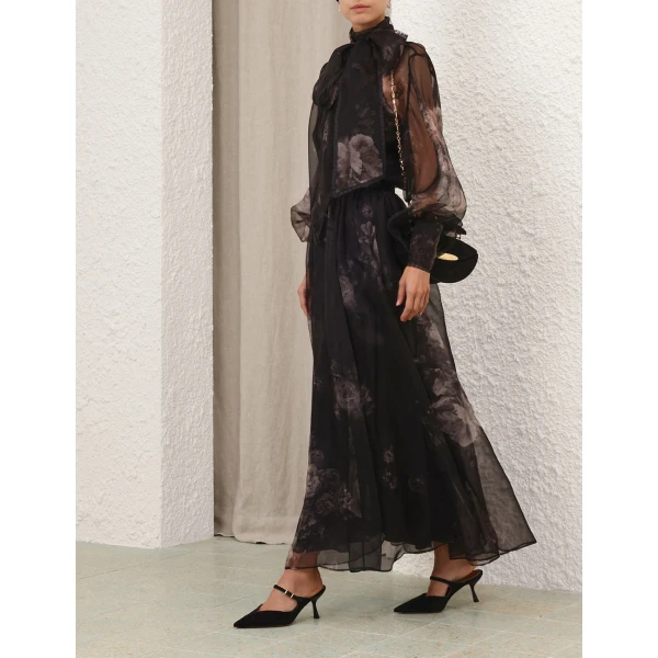 Zimmermann Hypnotic Maxi Skirt, view 3