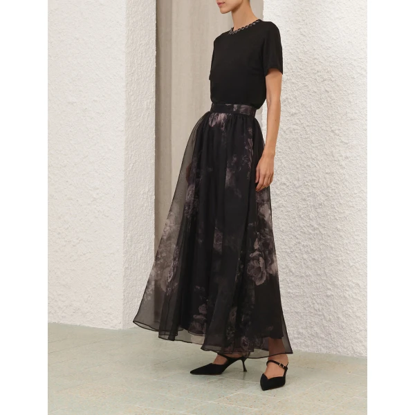 Zimmermann Hypnotic Maxi Skirt, view 8