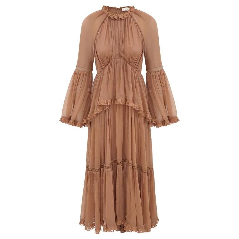 Elevate your elegance in this Zimmermann Dresses   from the 2025 resort wear edit