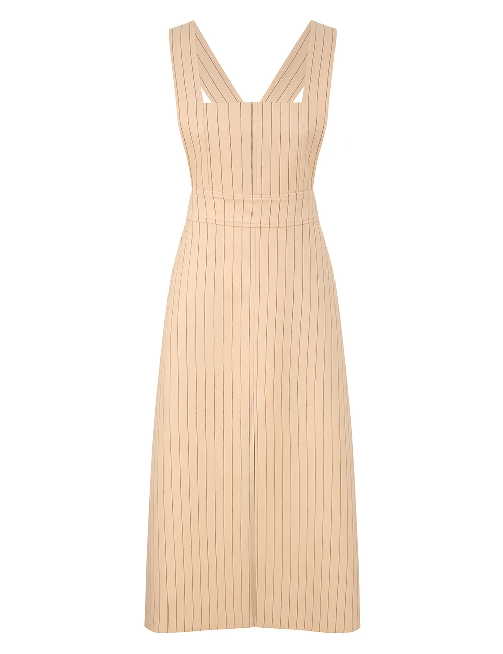 Zimmermann Hypnotic Pinstripe Apron Dress | Ready to Wear 2025 Collection Luxury Shoes Elevate your elegance in this Zimmermann from the 2025 resort wear edit