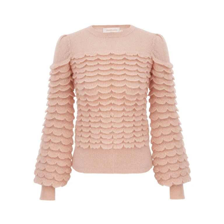 Elevate your elegance in this Zimmermann Knitwear   from the 2025 resort wear edit