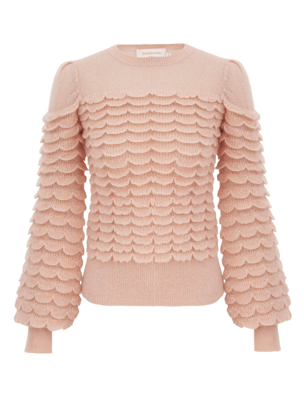 Zimmermann Hypnotic Scallop Sweater