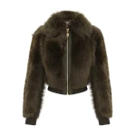 Zimmermann Hypnotic Shearling Bomber | Ready to Wear 2025 Collection Luxury Shoes Elevate your elegance in this Zimmermann Jackets from the 2025 resort wear edit