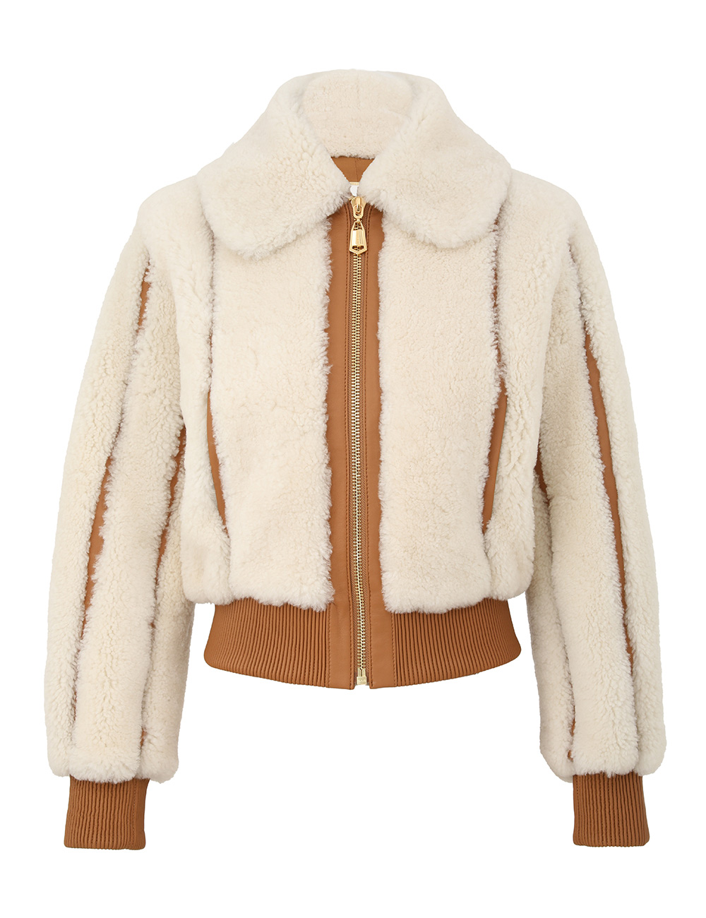 Zimmermann Hypnotic Shearling Bomber Jacket