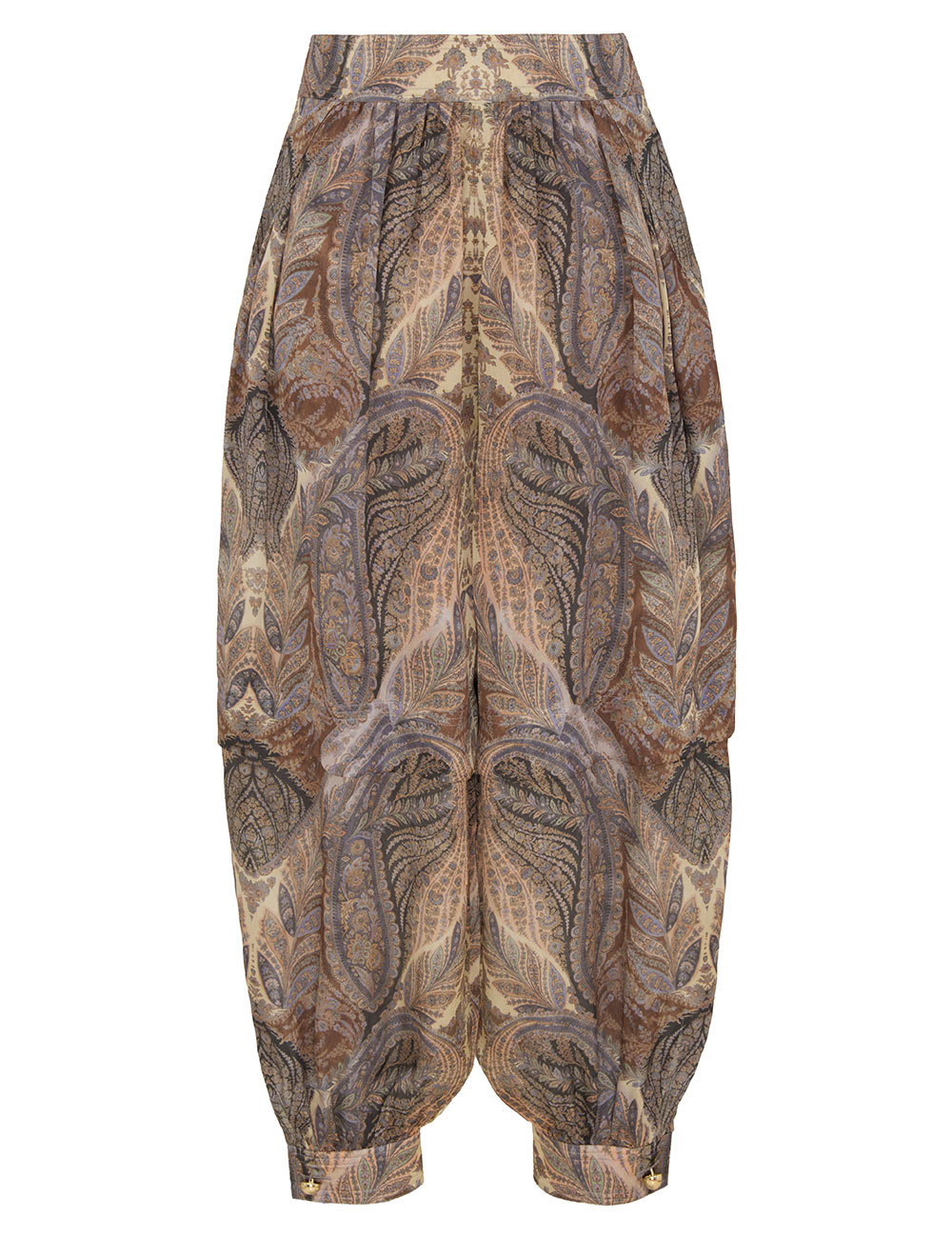 Zimmermann Hypnotic Silk Harem Pant