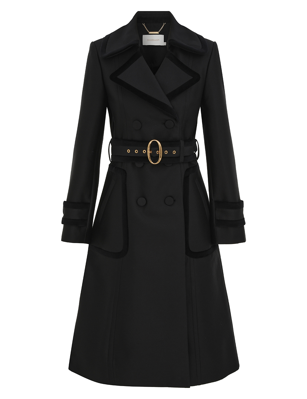 Zimmermann Hypnotic Silk Trench Coat