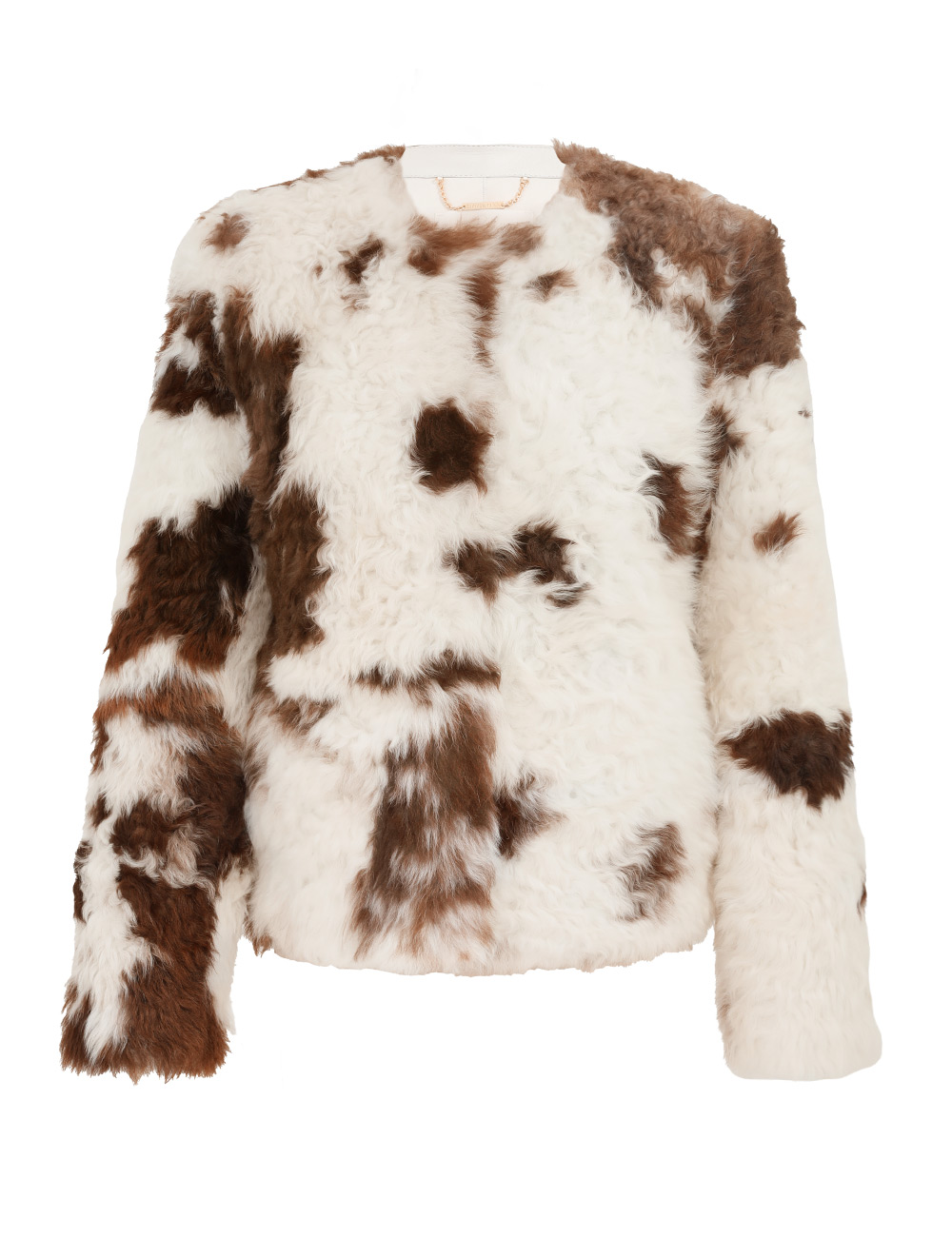 Zimmermann Hypnotic Spot Shearling Jacket