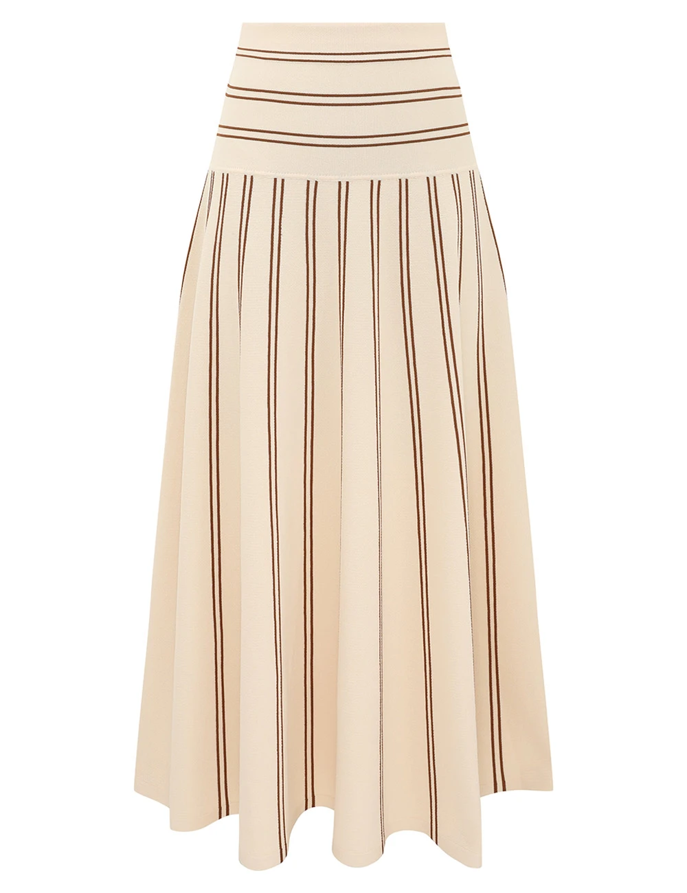 Zimmermann Hypnotic Stripe Midi Skirt | Ready to Wear 2025 Collection Luxury Shoes Elevate your elegance in this Zimmermann Skirts from the 2025 resort wear edit