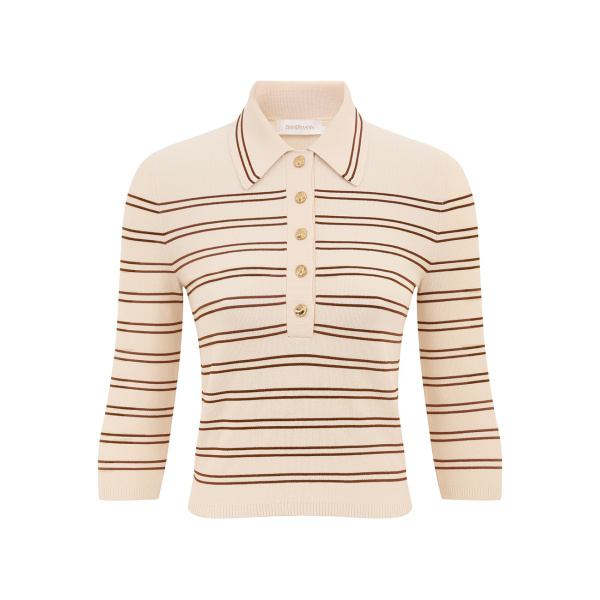 Elevate your elegance in this Zimmermann Tops   from the 2025 resort wear edit