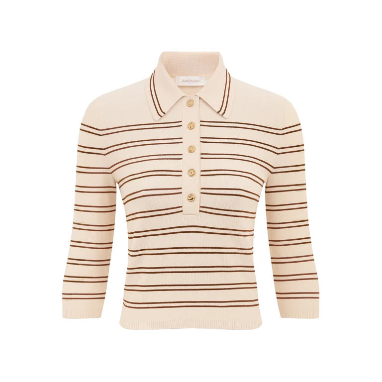 Elevate your elegance in this Zimmermann Tops   from the 2025 resort wear edit