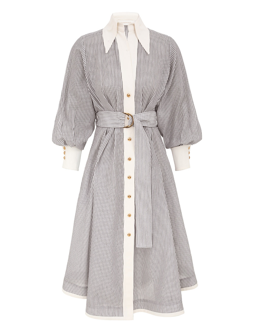 Zimmermann Hypnotic Tuck Midi Dress