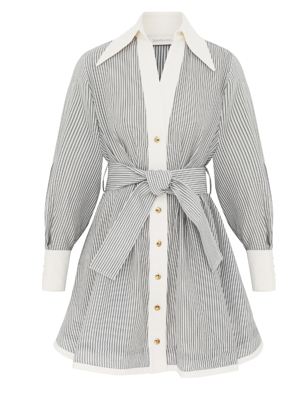 Zimmermann Hypnotic Tuck Mini Dress