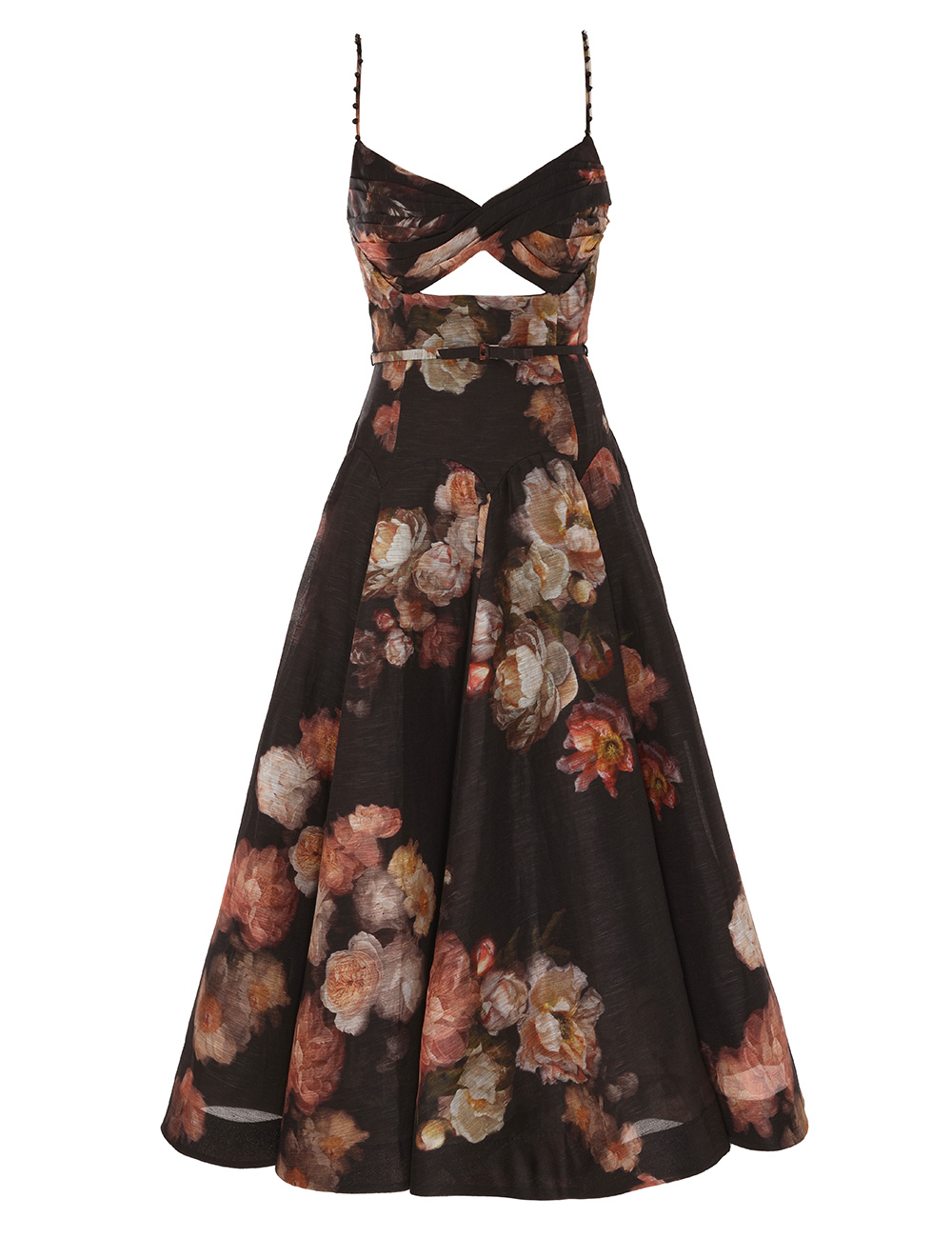 Zimmermann Hypnotic Twist Midi Dress