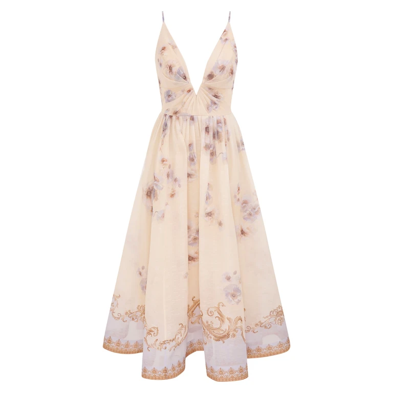 Elevate your elegance in this Zimmermann Dresses   from the 2025 resort wear edit