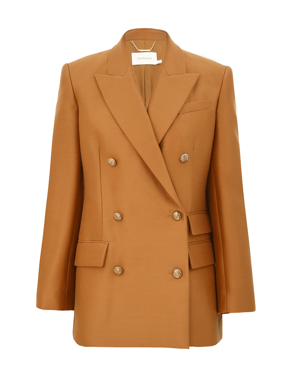 Zimmermann Hypnotic Wool Silk Jacket