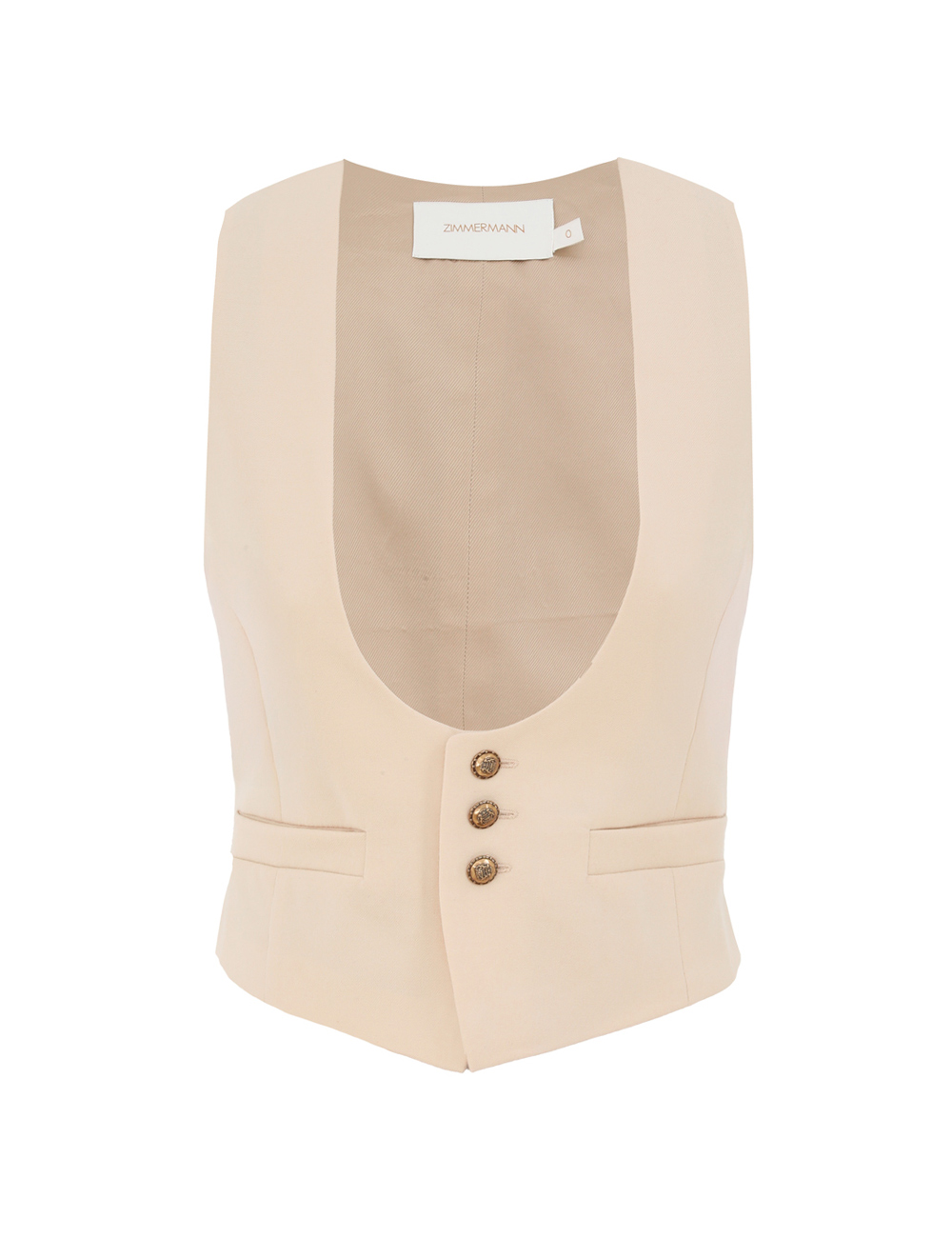 Zimmermann Hypnotic Wool Vest