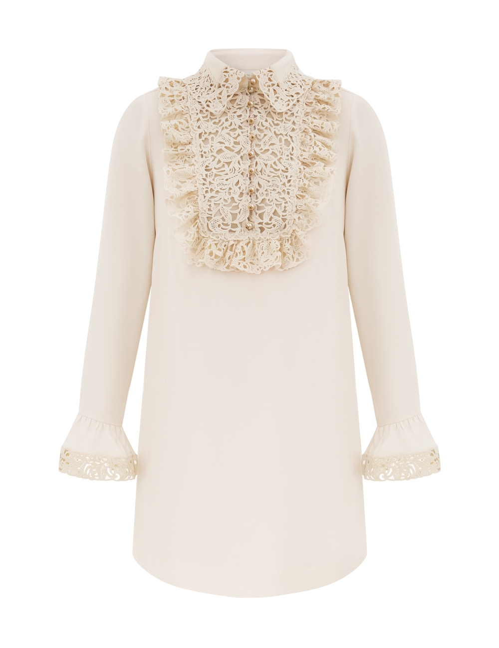 Zimmermann Lace Trim Shift Dress